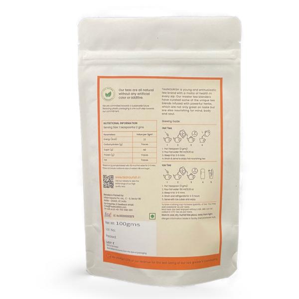 TeaNOURISH Earl Grey Masala Black Tea 100 gm - Teas