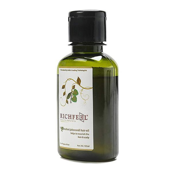 Richfeel Brahmi Jaborandi Hair Oil 100 ml - Hair Oils