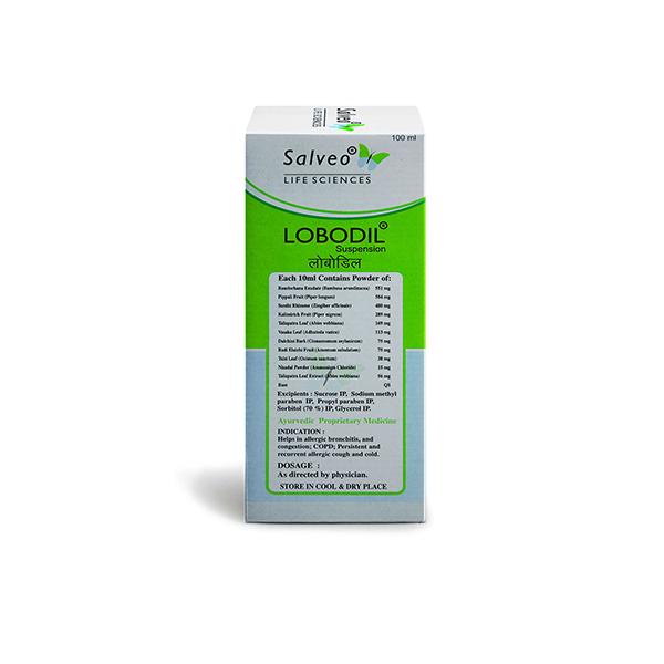Salveo Life Sciences Lobodil Suspension 100 ml - Speciality Medicines