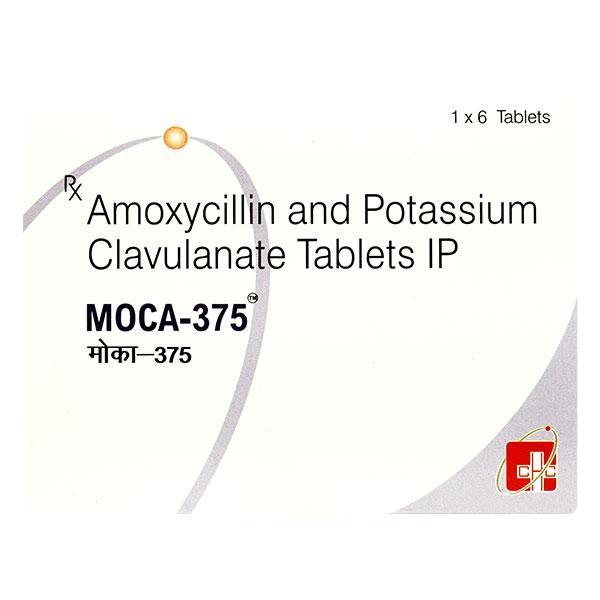 MOCA 375 Tablet 6's - Bacterial Infections-Pen