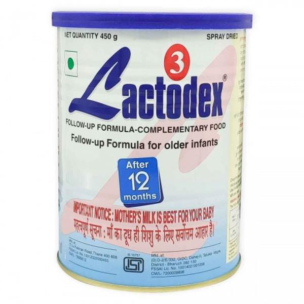Lactodex 3 Tin Powder 450 gm - Baby And Infant Supplements