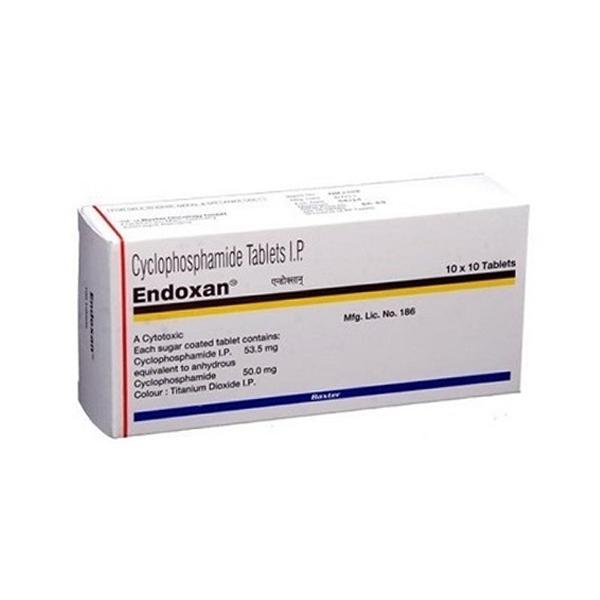 Endoxan 50mg Tablet 10'S - Cancer Oncology-Cyt