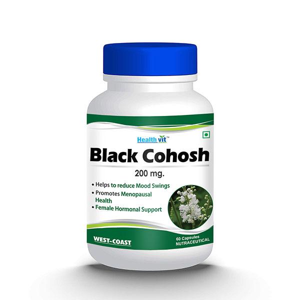 Netmeds | HealthVit Black Cohosh 200 mg Capsule 60's