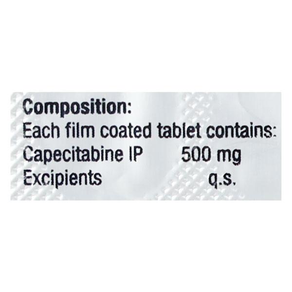 PRO 5 500mg Tablet 10'S - Cancer Oncology-Cyt