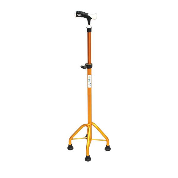 Netmeds | Entros Height Adjustable Walking Stick 4 Leg (KL945L)