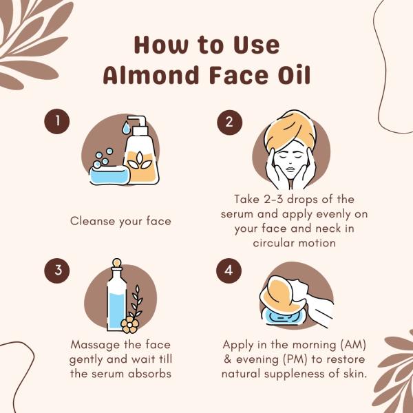 Essentia Extracts Face Oil - Almond 15 ml - Face Serum
