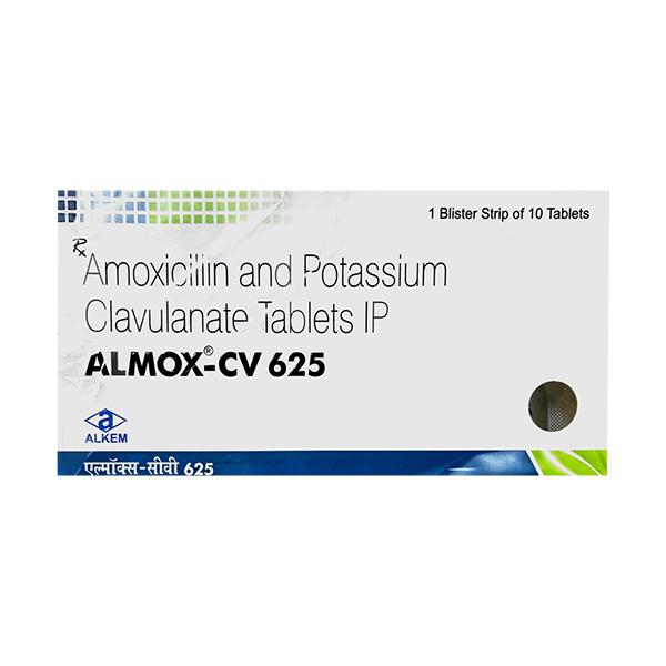 ALMOX CV 625 Tablet 10's - Bacterial Infections-Pen