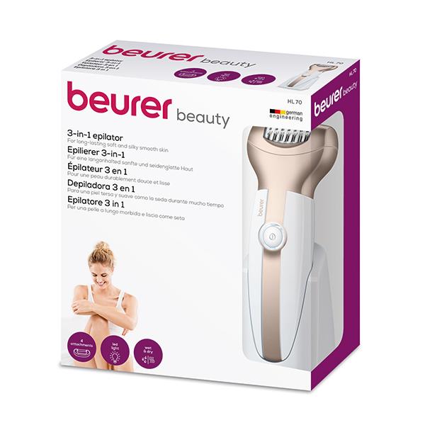 Netmeds | Beurer Beauty 3-in-1 Epilator (HL70)