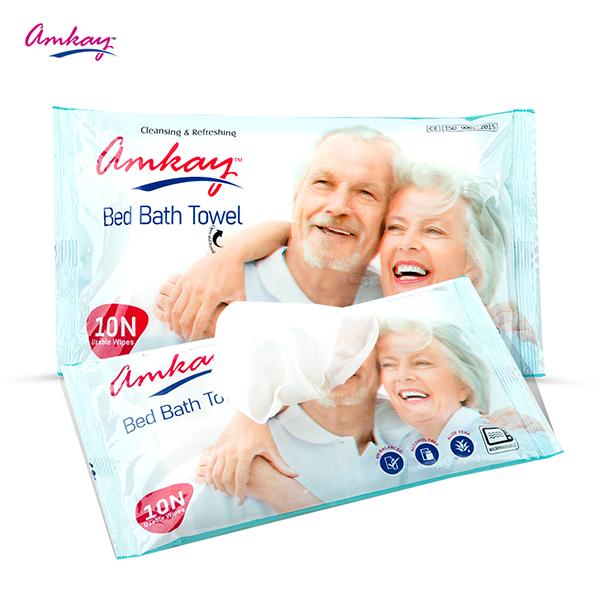 Netmeds | Amkay Bed Bath Towel 10's