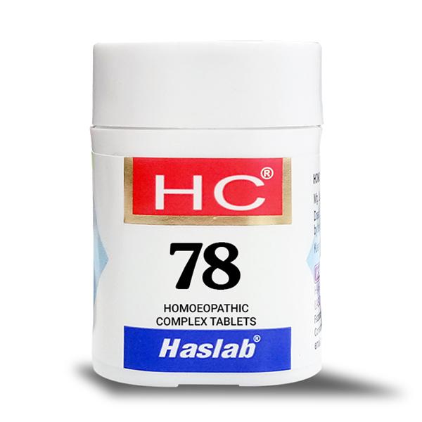 Netmeds | Haslab HC 78 (Homeopathic Complex) Tablet 20 gm