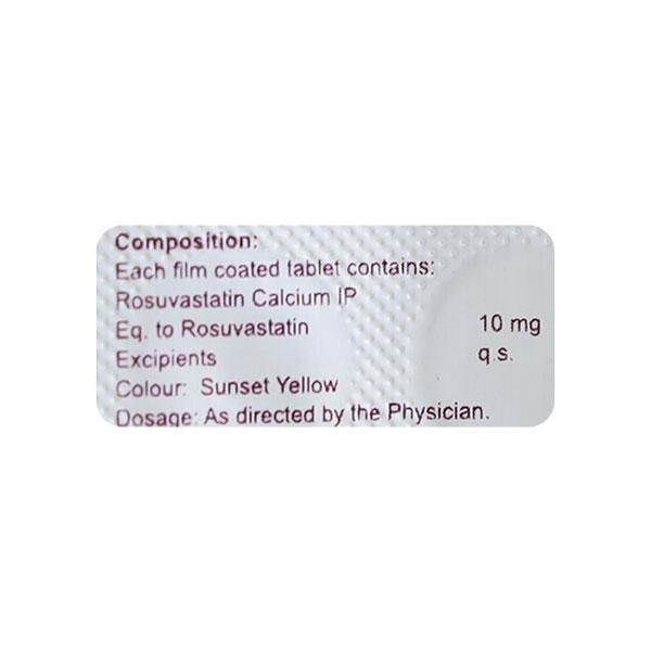 Onrose 10mg Tablet 10'S - High Cholesterol-Dys