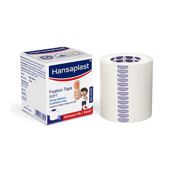 Netmeds | Hansaplast Fixation Tape - Soft (5 cm X 9.14 mtr) 1's