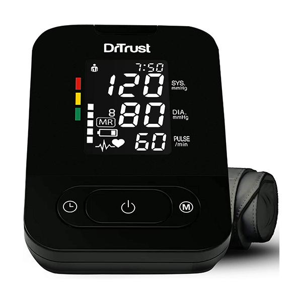 Dr Trust Smart Talking Automatic Digital BP Machine (101) - Black - Blood Pressure Monitors