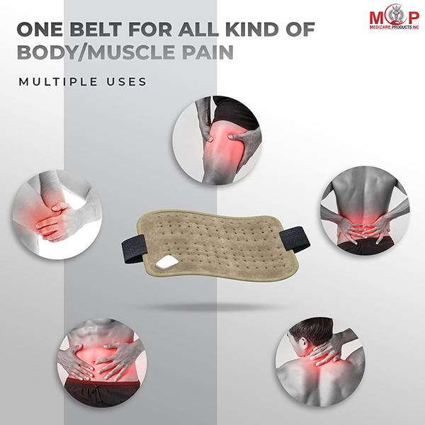MCP Electric Heating Pad - Velvet Beige - Hot Pack/Ice Bag
