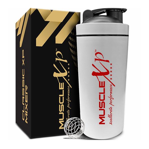 Netmeds | MuscleXP Classic XP Gym Shaker - White 750 ml