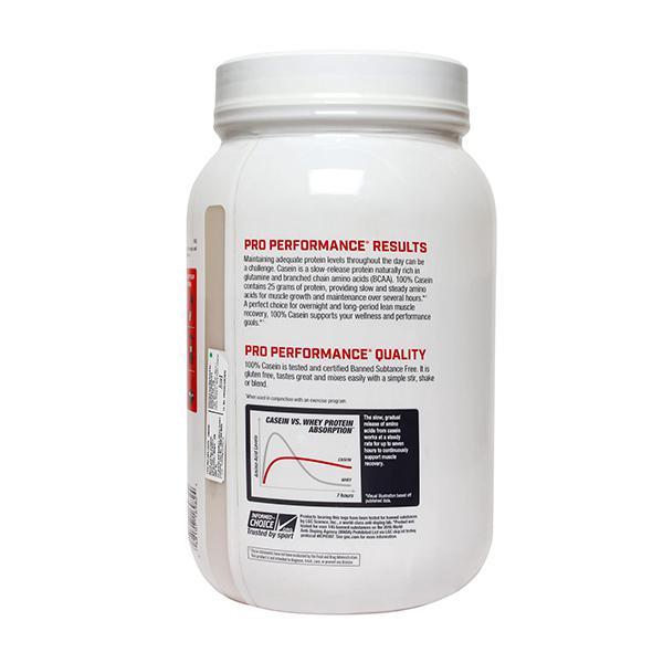 GNC PP 100% Casein Protein Powder - Chocolate 2 lb - Workout Essentials