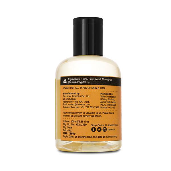 St. D'Vence Body Moisturiser for All Skin - Almond Oil & Aloe Vera 100 ml - Lotions & Creams