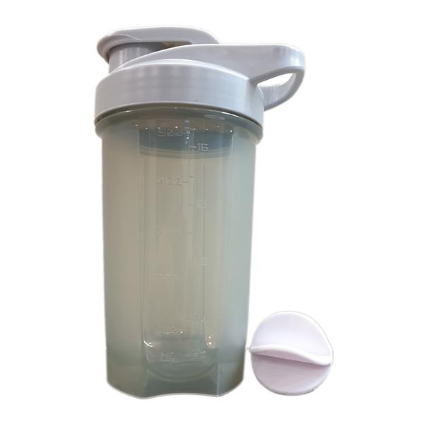 GHC Shaker Bottle with Ball - Grey 500 ml - Workout Essentials