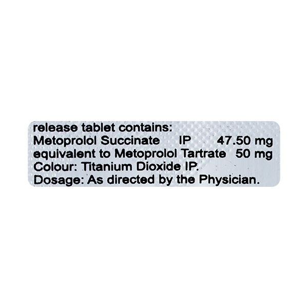 METOLOL MF 50 Tablet 10's - Hypertension-Bet