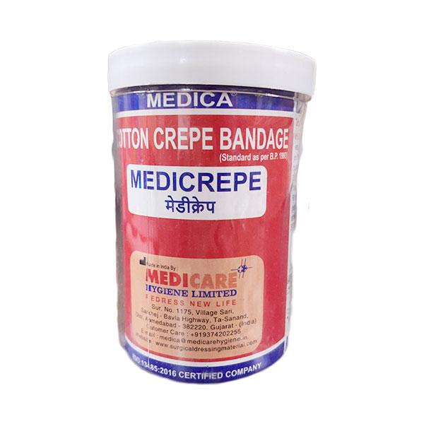 Netmeds | Medica Medicrepe Cotton Crepe Bandage (8 cm x 4 mtr)