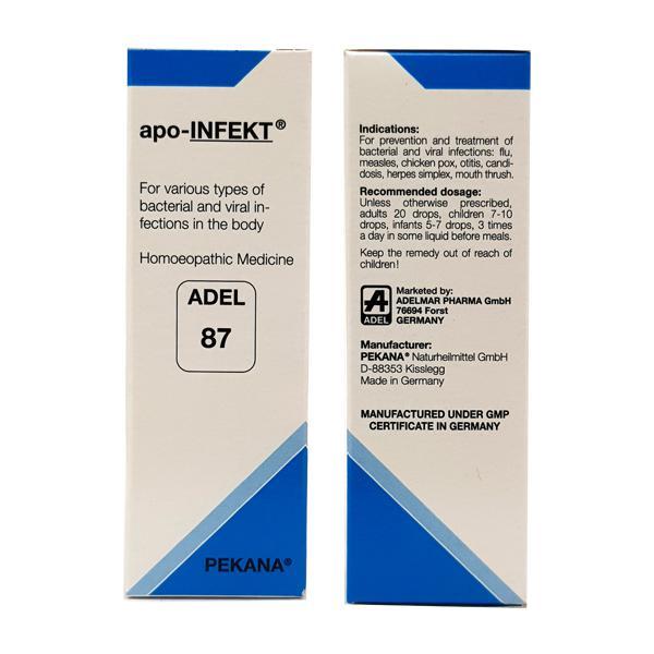 Adel 87 Apo Infekt Drops 20 ml - Homeopathic Drops