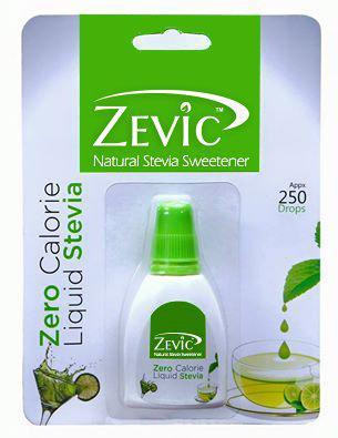 Zevic Stevia Zero Calorie Liquid 15 ml - Sugar Substitutes (Fitness)