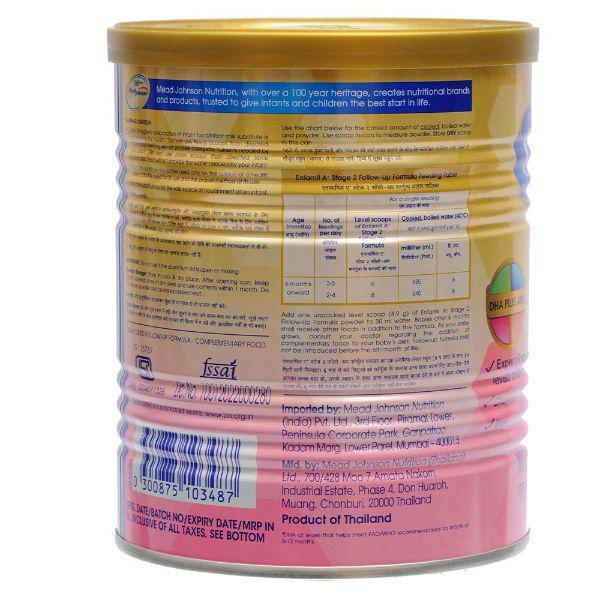 Enfamil Follow Up Formula A+ Stage 2 (6-12 Months) Powder 400 gm-Tin - Baby And Infant Supplements