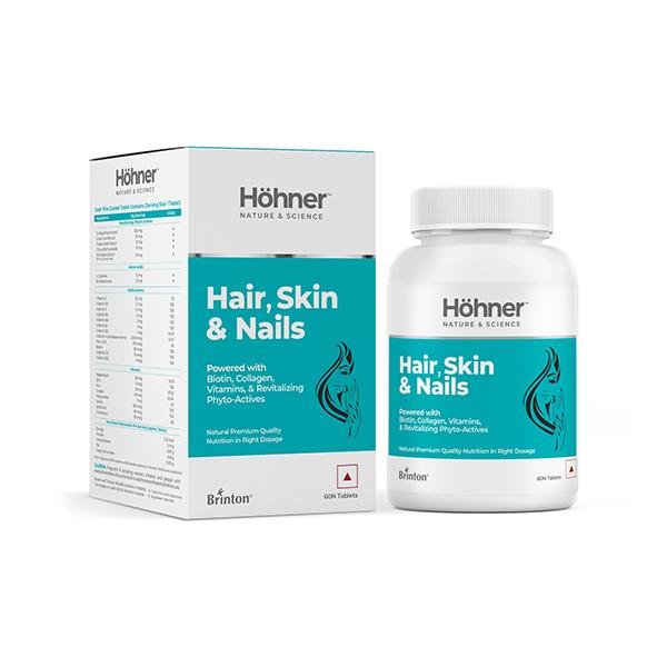 Hohner Hair Skin & Nails Tablet 60's - Hair & Skin