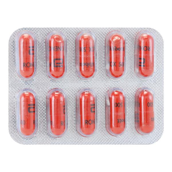 Ronemox 500mg Capsule 10'S - Bacterial Infections-Pen