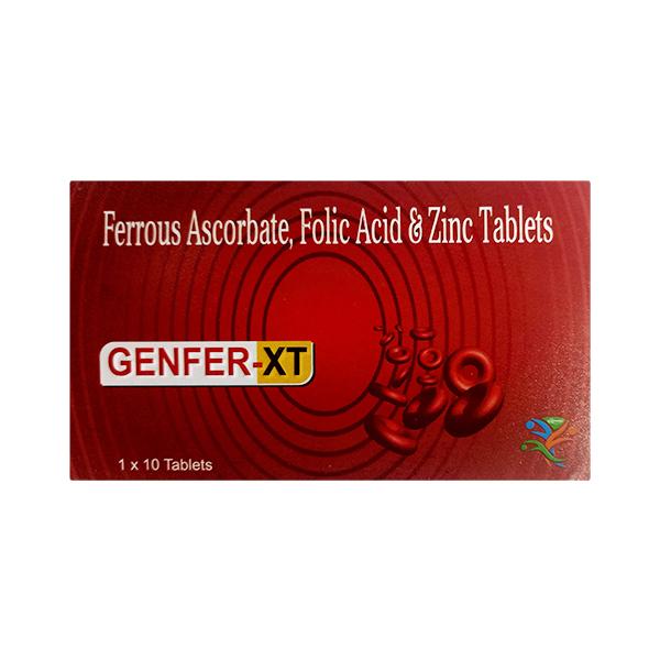 GENFER XT Tablet 10's - Iron Supplement/Anaemia-Vma