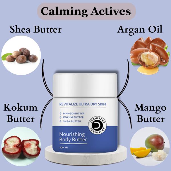 Dermistry Dry Skin Nourishing Body Butter 100 ml - Body Butter