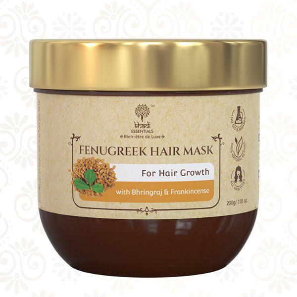 Khadi Essentials Marmik Regenerative Hair Oil - Neem, Tea Tree, Basil & Vitamin E 200 ml - Hair Oils
