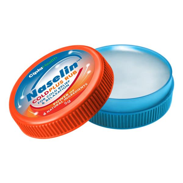 Naselin Cold Plus Rub 5 gm (N) - Balms & Rubs