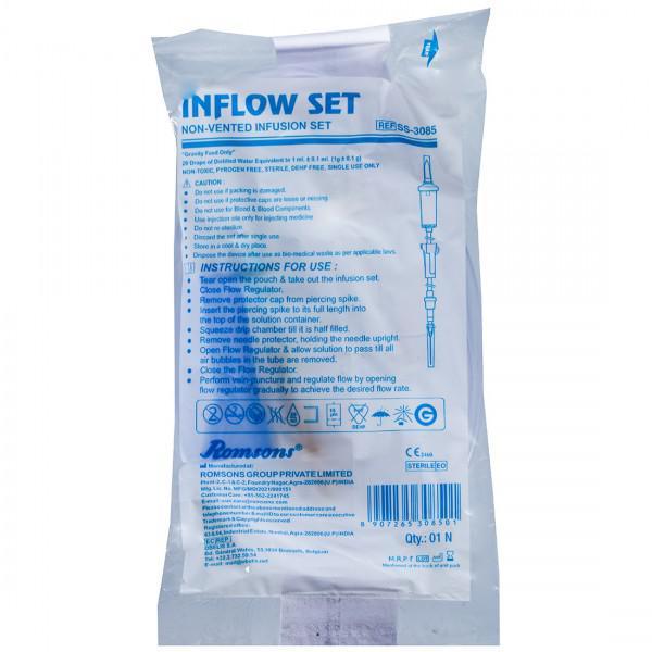 Netmeds | Romson Inflow Infusion Set (SS-3085) 1's