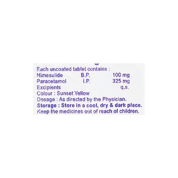 Nimutal Plus Tablet 10'S - Pain relief-Nsa