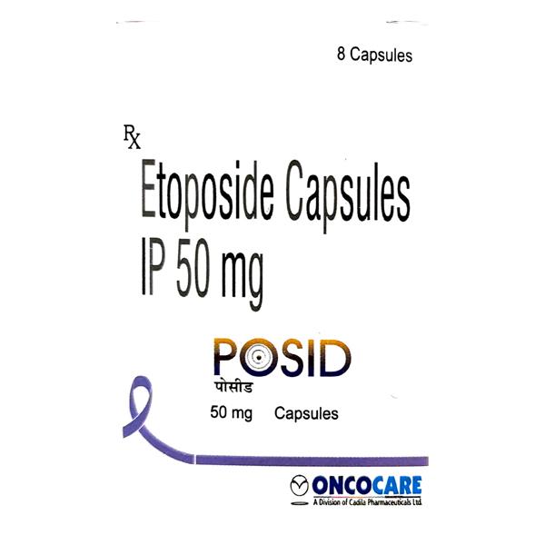 Posid 50mg Capsule 8'S - Cancer Oncology-Cyt