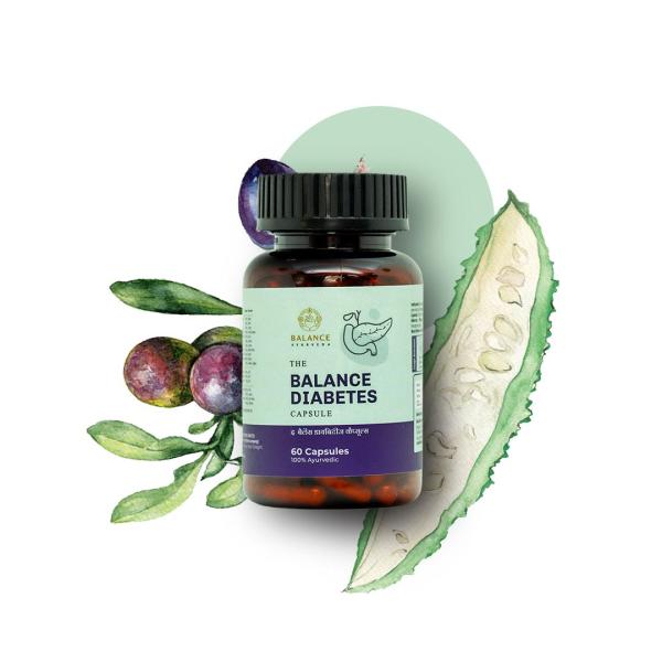Netmeds | Balance Ayurveda The Balance Diabetes Capsules 60's
