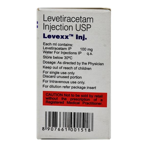 Levexx Injection 5ml - Epilepsy/Convulsion-Ant