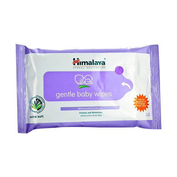 Netmeds | Himalaya Gentle Baby Wipes for Normal Skin - Extra Soft 24's