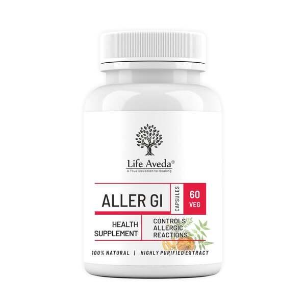 Life Aveda Aller Gi Veg Capsule 60's - Speciality Medicines