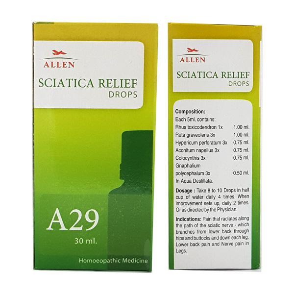 Netmeds | Allen A29 Sciatica Relief Drops 30 ml