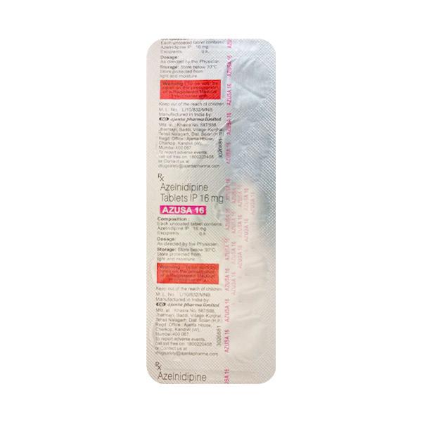 AZUSA 16 Tablet 10's - Hypertension-Cal
