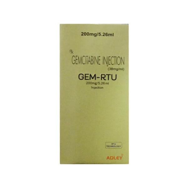 GEM RTU 200mg Injection 1's - Cancer Oncology-Cyt
