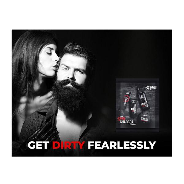 Beardo The Dirty Charcoal Combo - Face Washes
