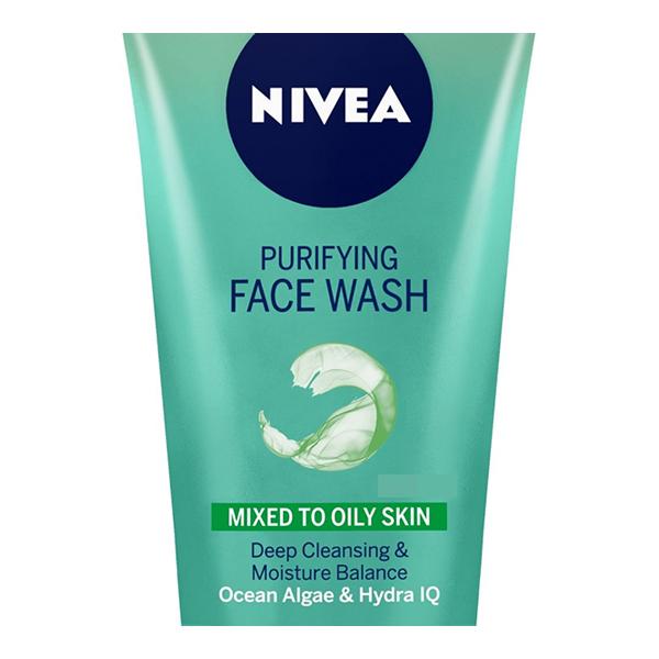 Nivea Purifying Face Wash - Ocean Plant150 ml - Face Wash & Cleansers