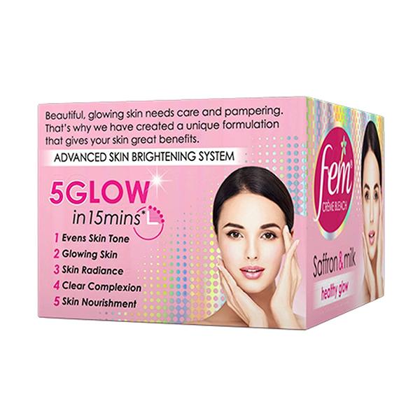 Fem Creme Bleach - Saffron & Milk 8 gm - Face Bleach
