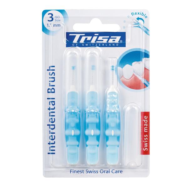Trisa Interdental Brush - 1.1Mm 3's - Baby Oral Care
