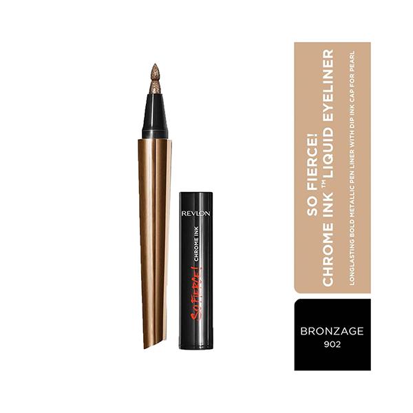 Revlon So Fierce - Chrome Ink Liquid Liner - Bronzage 0.9 gm - Eyeliners
