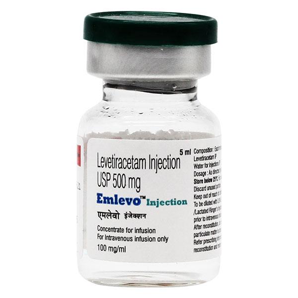 Emlevo 500mg Injection 5ml - Epilepsy/Convulsion-Ant