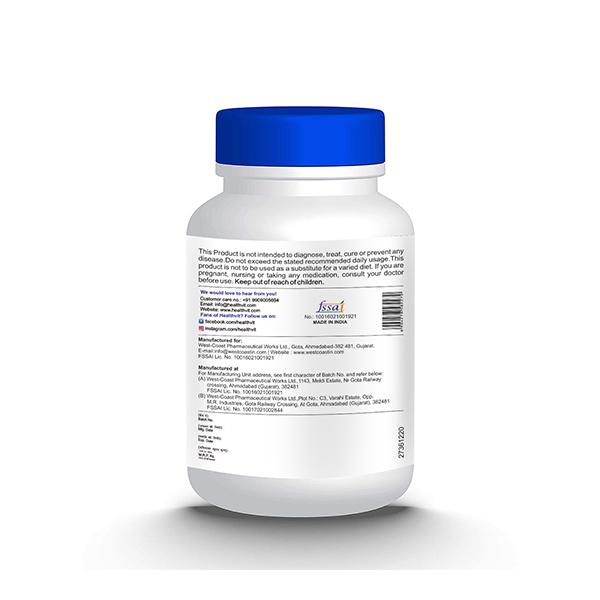 Healthvit Choline Hydrogen Tartrate & Inositol Capsule 60's - Vital Health